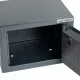 Сейф мебельный DASWERK (ДАСВЕРК) SC-170EL (170х230х170 мм), электронный замок, графит, 291338. Фото товара с разных ракурсов.