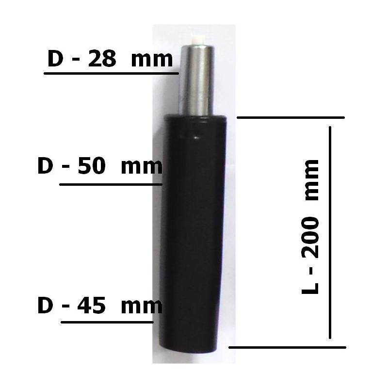 Короткий газлифт черный главное фото