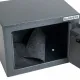 Сейф мебельный DASWERK (ДАСВЕРК) SC-170EL (170х230х170 мм), электронный замок, графит, 291338. Фото товара с разных ракурсов.